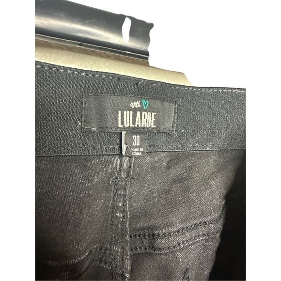 Lularoe Magic Waist High Rise Acid Wash Denim Skinny Jeans Pants Sz 30 Women's - Picture 3 of 6